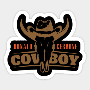 Cowboy Donald Cerrone Sticker